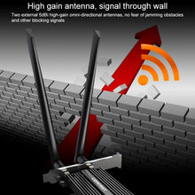 Load image into Gallery viewer, COMFAST CF-AX200 PRO 3000Mbps Bluetooth PCI-E Wifi Network Card Adapter with 2 Antennas, CF-AX200 PRO