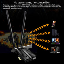 Load image into Gallery viewer, COMFAST CF-AX200 PRO 3000Mbps Bluetooth PCI-E Wifi Network Card Adapter with 2 Antennas, CF-AX200 PRO