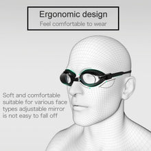 Load image into Gallery viewer, High-definition Waterproof Fogproof Swimming Goggles with Swimming Cap