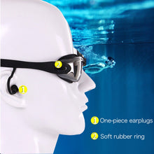Load image into Gallery viewer, High-definition Waterproof Fogproof Swimming Goggles with Swimming Cap