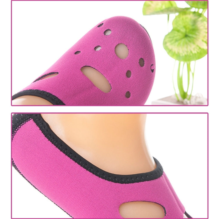 Comfortable and anti-slip 3MM swimming diving socks breathable water to swim the beach socks Size:M (37-38), Size: M Blue, Size: M Magenta, Size: M, Size: M Pink