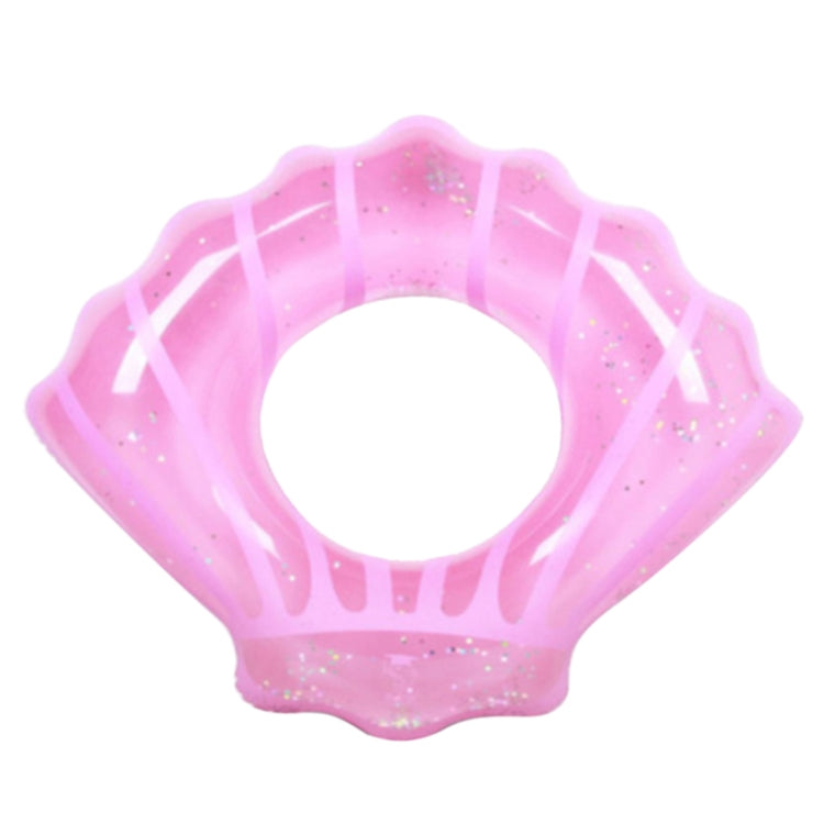 Shell Shape Inflatable Swimming Ring Lifesaving Ring Axillary Ring, Size: L,100x110cm