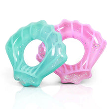 Load image into Gallery viewer, Shell Shape Inflatable Swimming Ring Lifesaving Ring Axillary Ring, Size: L,100x110cm
