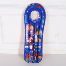 Load image into Gallery viewer, Children Inflatable Surfing Board Floating Play Floating bed, Size: 114x60cm