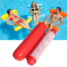 Load image into Gallery viewer, Foldable Double-purpose Backrest Float Hammock with Net, Size: 130x73cm