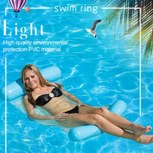 Load image into Gallery viewer, Foldable Double-purpose Backrest Float Hammock with Net, Size: 130x73cm