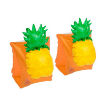 Load image into Gallery viewer, Children Inflatable Pineapple Shape Arm Bands Floatation Sleeves Water Wings Swimming Floats