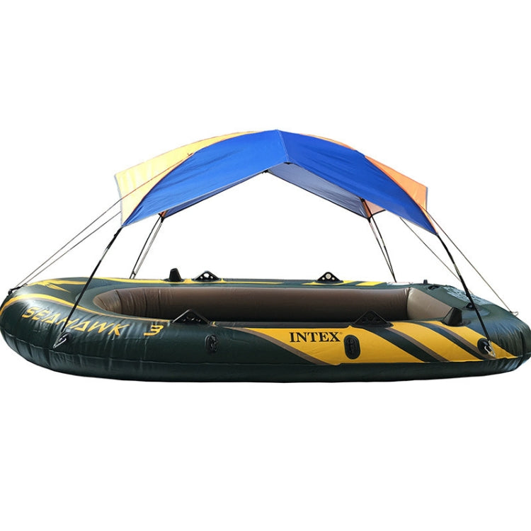 68347 Folding Awning Canoe Rubber Inflatable Boat Parasol Tent for 2 Person,Boat is not Included, 68347