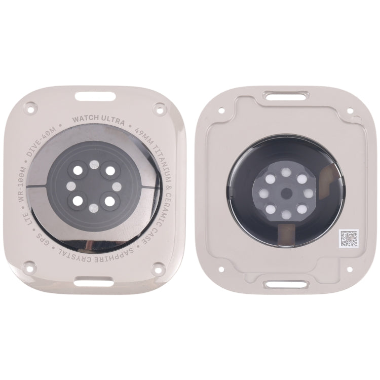 For Apple Watch Ultra 2 49mm A2986 A2987 LTE Version Glass Back Cover