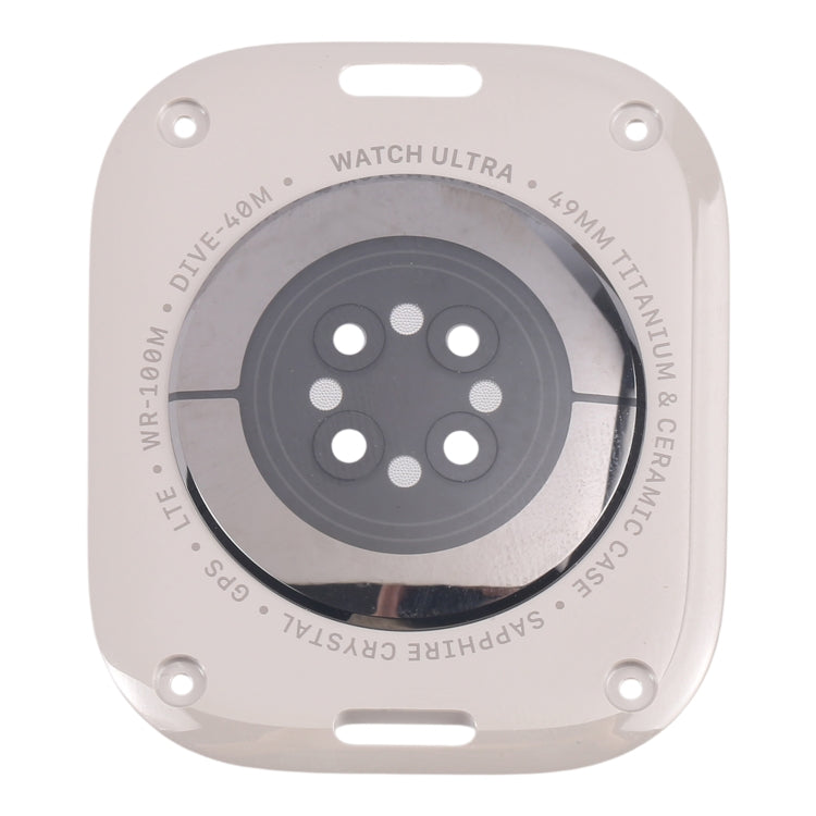 For Apple Watch Ultra 2 49mm A2986 A2987 LTE Version Glass Back Cover, For Apple Watch Ultra 2 49mm LTE
