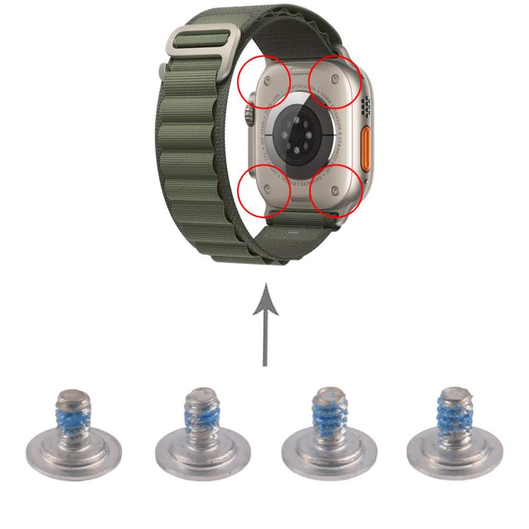 For Apple watch Ultra / Ultra 2 49mm Bottom Cover Screws Set