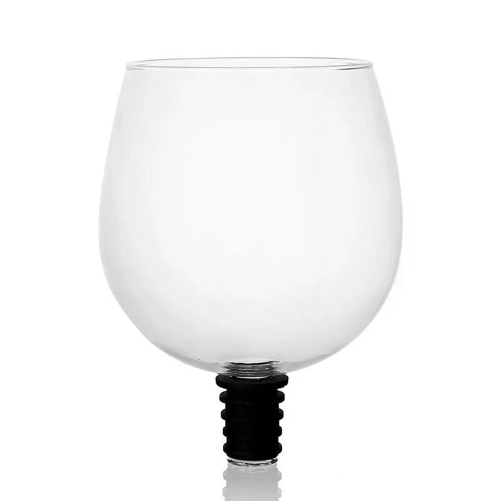 Wine Bottle Glass Topper - Drink Directly From the Bottle