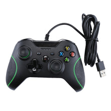 Load image into Gallery viewer, Wired USB Game Controller Gamepad for XBOX ONE Console / PC / Laptop, Cable Length: About 2.1m, HSY-008 (Black), HSY-008