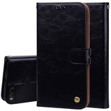 For Xiaomi  Mi A1 & 5X Business Style Oil Wax Texture Horizontal Flip Leather Case with Holder & Card Slots & Wallet & Lanyard