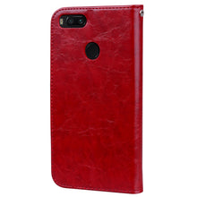 Load image into Gallery viewer, For Xiaomi  Mi A1 &amp; 5X Business Style Oil Wax Texture Horizontal Flip Leather Case with Holder &amp; Card Slots &amp; Wallet &amp; Lanyard, For Xiaomi Mi A1, For Xiaomi Mi A1 &amp; 5X