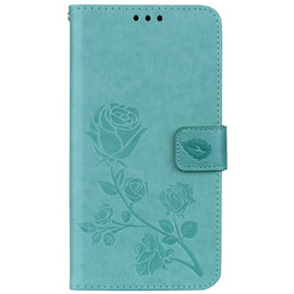 For Xiaomi Redmi Note 4X Roses Pressed Flowers Pattern Flip Leather Case with Holder & Card Slots & Wallet