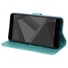 Load image into Gallery viewer, For Xiaomi Redmi Note 4X Roses Pressed Flowers Pattern Flip Leather Case with Holder &amp; Card Slots &amp; Wallet