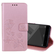 Load image into Gallery viewer, For Xiaomi Redmi Note 4X Roses Pressed Flowers Pattern Flip Leather Case with Holder &amp; Card Slots &amp; Wallet