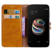 Load image into Gallery viewer, For Xiaomi  Redmi 5A Business Style Oil Wax Texture Horizontal Flip Leather Case with Holder &amp; Card Slots &amp; Wallet &amp; Lanyard