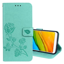 Load image into Gallery viewer, For Xiaomi Redmi 5 Plus Rose Embossed Horizontal Flip Environmental PU Leather Case with Holder &amp; Card Slots &amp; Wallet, For Xiaomi Redmi 5 Plus