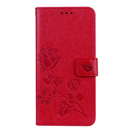 For Xiaomi Redmi 5 Plus Rose Embossed Horizontal Flip Environmental PU Leather Case with Holder & Card Slots & Wallet, For Xiaomi Redmi 5 Plus