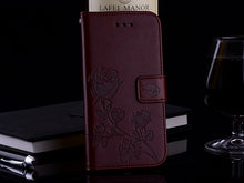 Load image into Gallery viewer, For Xiaomi Redmi 5 Plus Rose Embossed Horizontal Flip Environmental PU Leather Case with Holder &amp; Card Slots &amp; Wallet