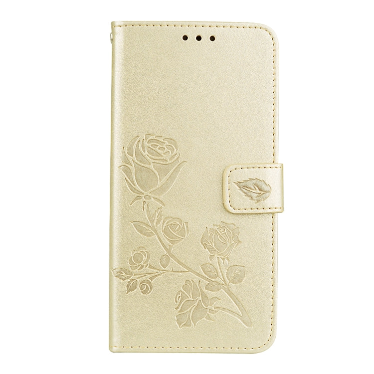 For Xiaomi Redmi 5 Rose Embossed Horizontal Flip Environmental PU Leather Case with Holder & Card Slots & Wallet