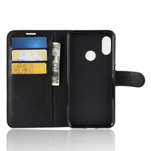 Load image into Gallery viewer, Litchi Texture Horizontal Flip Leather Case for Xiaomi Redmi 6 Pro / Mi A2 Lite, with Wallet &amp; Holder &amp; Card Slots, For Redmi 6 Pro