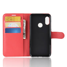 Load image into Gallery viewer, Litchi Texture Horizontal Flip Leather Case for Xiaomi Redmi 6 Pro / Mi A2 Lite, with Wallet &amp; Holder &amp; Card Slots
