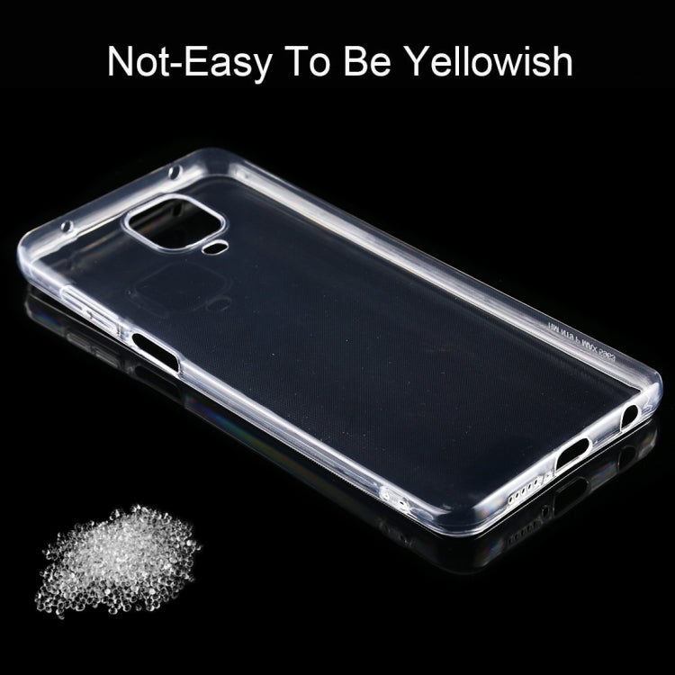 For Xiaomi Redmi Note 9 Pro 0.5mm Ultrathin Transparent TPU Soft Protective Case