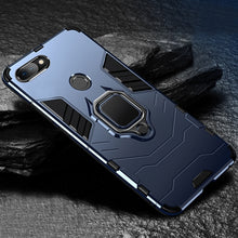 Load image into Gallery viewer, PC + TPU Shockproof Protective Case with Magnetic Ring Holder for Xiaomi Mi 8 Lite