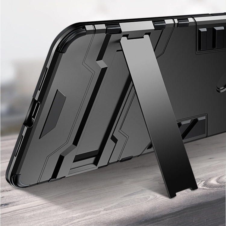 PC + TPU Shockproof Protective Case with Magnetic Ring Holder for Xiaomi Mi 8 Lite