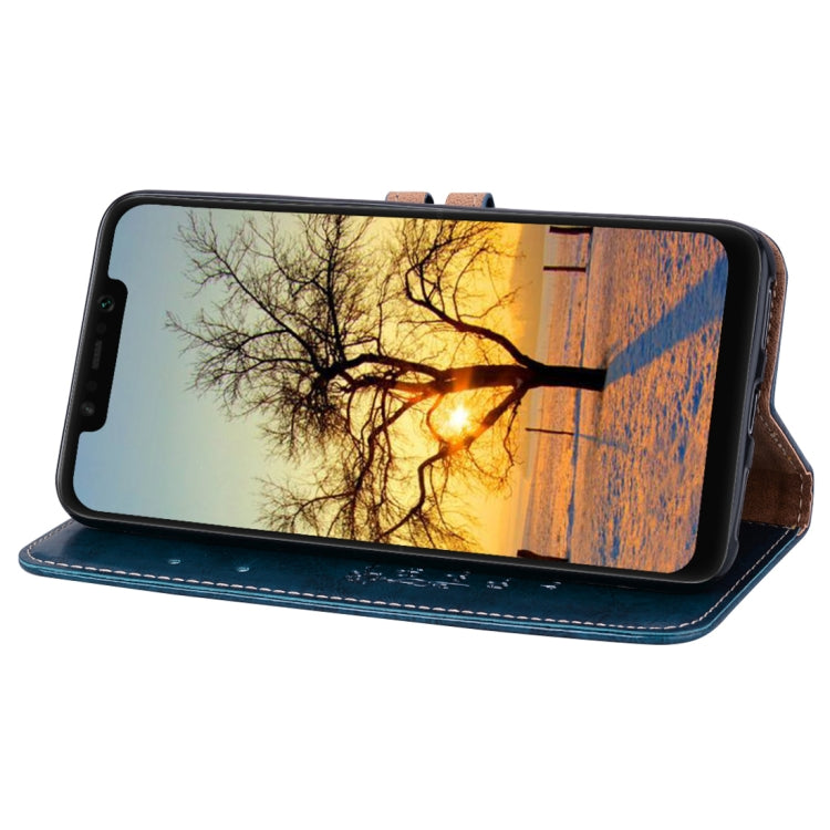 Business Style Oil Wax Texture Horizontal Flip Leather Case for Xiaomi Pocophone F1 , with Holder & Card Slots & Wallet