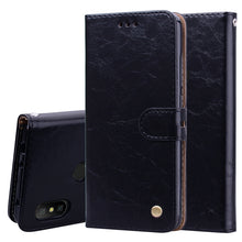 Load image into Gallery viewer, Business Style Oil Wax Texture Horizontal Flip Leather Case for Xiaomi Redmi Note 6 Pro, with Holder &amp; Card Slots &amp; Wallet, For Xiaomi Redmi Note 6 Pro