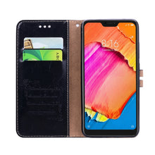 Load image into Gallery viewer, Business Style Oil Wax Texture Horizontal Flip Leather Case for Xiaomi Redmi Note 6 Pro, with Holder &amp; Card Slots &amp; Wallet, For Xiaomi Redmi Note 6 Pro
