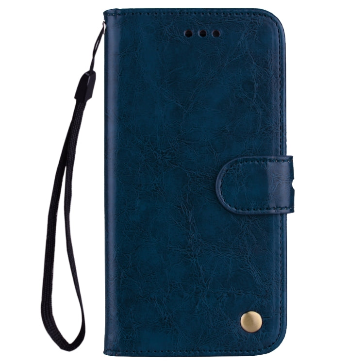 Business Style Oil Wax Texture Horizontal Flip Leather Case for Xiaomi Redmi Note 6 Pro, with Holder & Card Slots & Wallet
