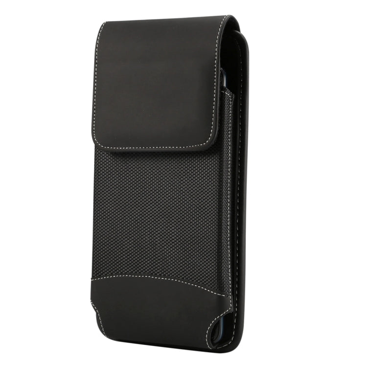 Universal Hanging Waist Oxford Cloth Case for 6.4-6.5 inch Mobile Phones, with Carabiner
