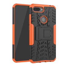 Load image into Gallery viewer, Shockproof  PC + TPU Tire Pattern Case for Xiaomi Mi 8 Lite, with Holder, For Xiaomi Mi 8 Lite
