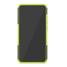 Load image into Gallery viewer, Shockproof  PC + TPU Tire Pattern Case for Xiaomi Mi 8 Lite, with Holder, For Xiaomi Mi 8 Lite