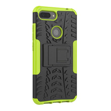Load image into Gallery viewer, Shockproof  PC + TPU Tire Pattern Case for Xiaomi Mi 8 Lite, with Holder, For Xiaomi Mi 8 Lite