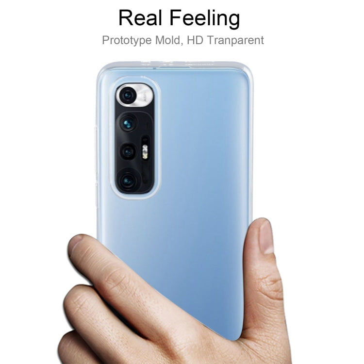 For Xiaomi Mi 10S 0.75mm Ultra-thin Transparent TPU Soft Protective Case