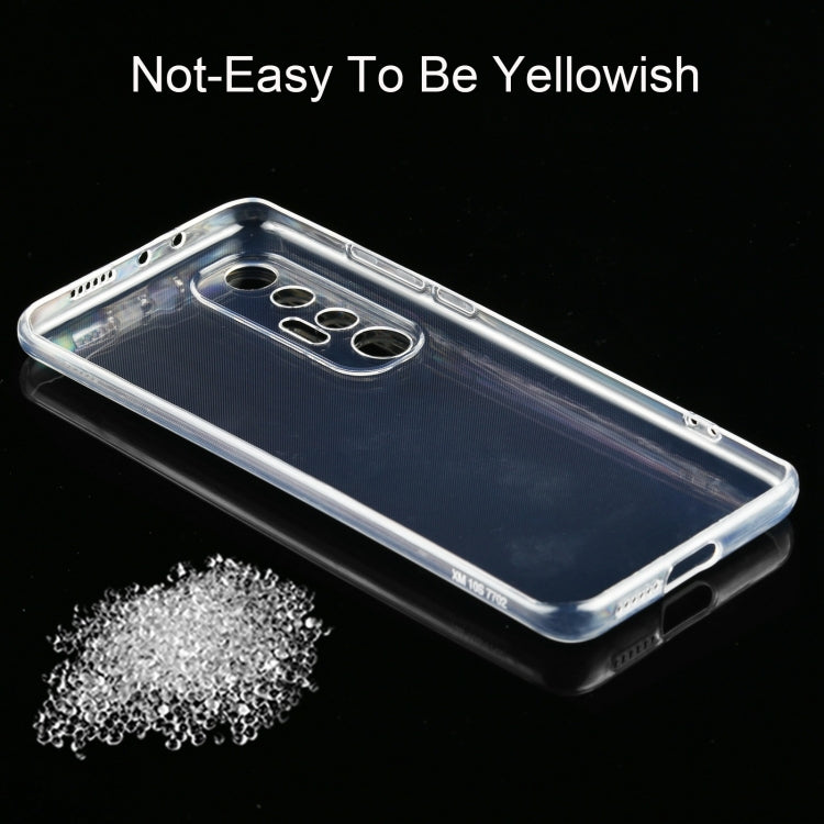 For Xiaomi Mi 10S 0.75mm Ultra-thin Transparent TPU Soft Protective Case