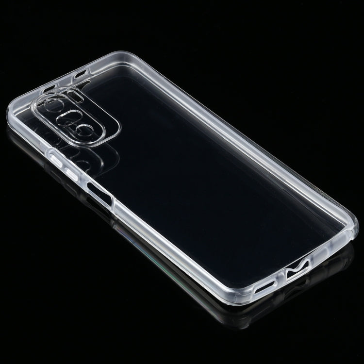 For Xiaomi Redmi K40 PC+TPU Ultra-Thin Double-Sided All-Inclusive Transparent Case