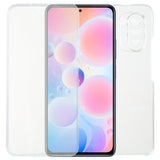 For Xiaomi Redmi K40 PC+TPU Ultra-Thin Double-Sided All-Inclusive Transparent Case