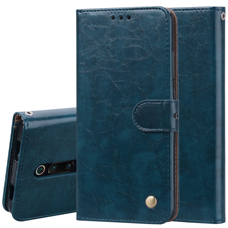 Business Style Oil Wax Texture Horizontal Flip Leather Case for Xiaomi Redmi K20 / K20 Pro, with Holder & Card Slots & Wallet, For Xiaomi Redmi K20 / K20 Pro