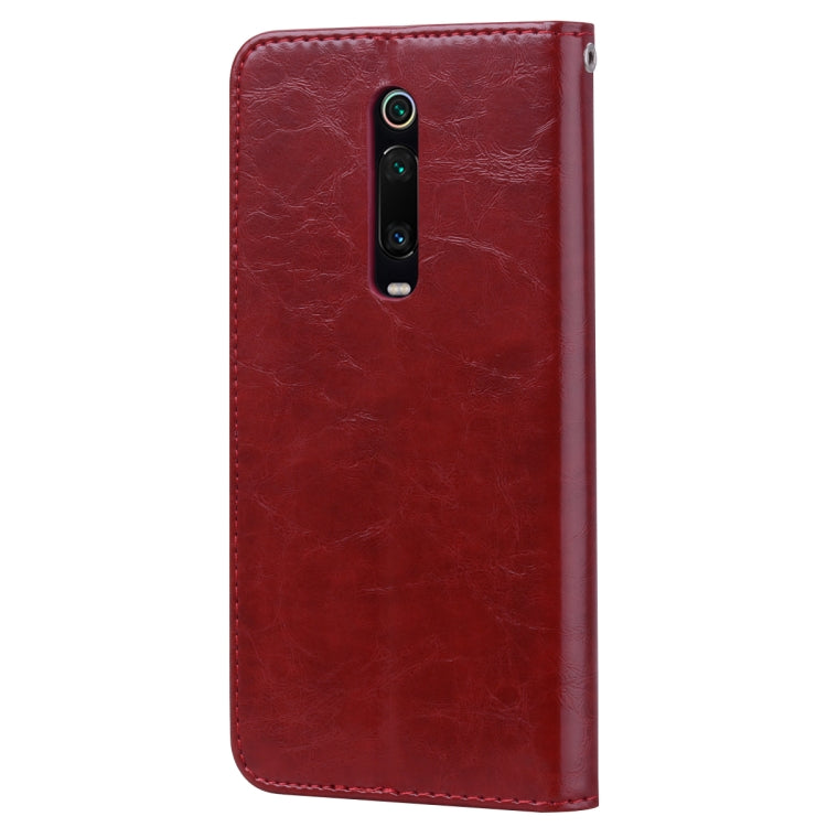 Business Style Oil Wax Texture Horizontal Flip Leather Case for Xiaomi Redmi K20 / K20 Pro, with Holder & Card Slots & Wallet, For Xiaomi Redmi K20 / K20 Pro