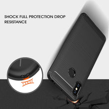 Load image into Gallery viewer, Brushed Texture Carbon Fiber Shockproof TPU Case for Xiaomi Mi Max 3, For Xiaomi Mi Max 3