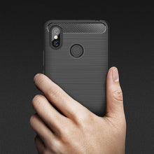 Load image into Gallery viewer, Brushed Texture Carbon Fiber Shockproof TPU Case for Xiaomi Mi Max 3, For Xiaomi Mi Max 3