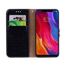 Load image into Gallery viewer, Business Style Oil Wax Texture Horizontal Flip Leather Case for Xiaomi Mi 8, with Holder &amp; Card Slots &amp; Wallet