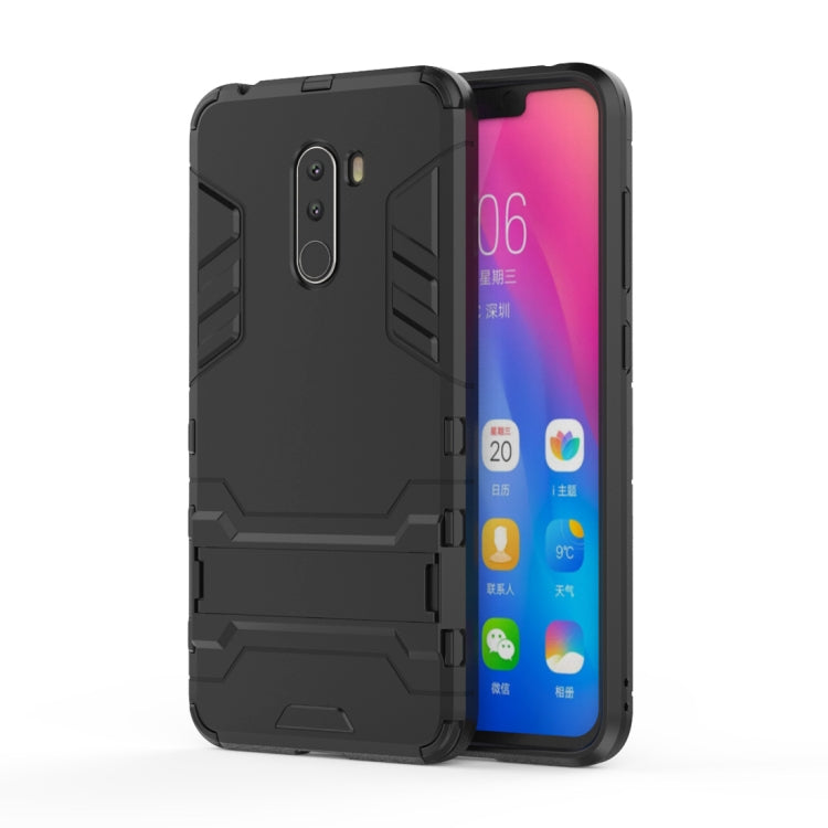 Shockproof PC + TPU  Case for Xiaomi Pocophone F1, with Holder